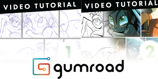 Gumroad: two video tutorials for making comics